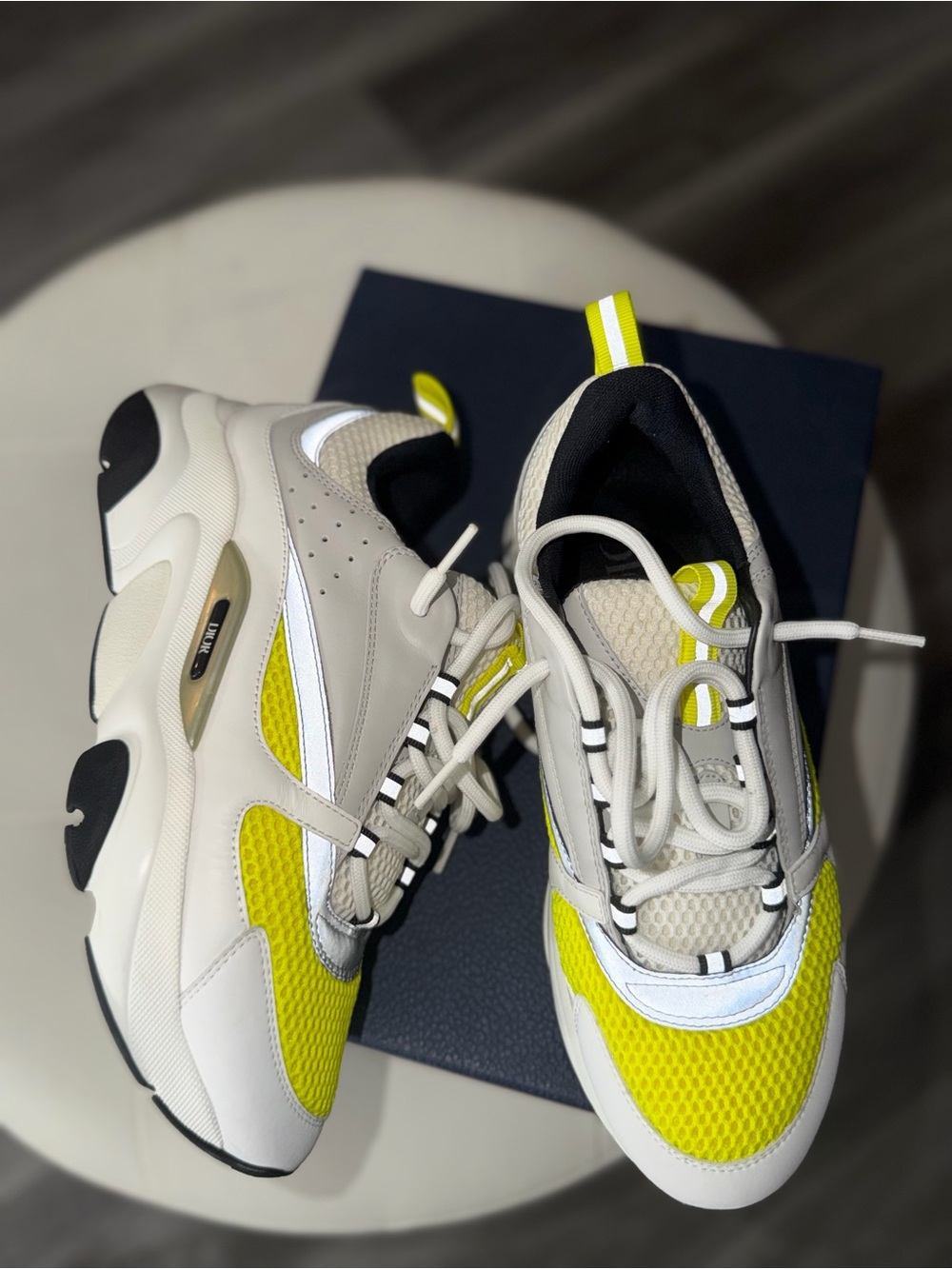 Authentic Dior Men’s B22 Chunky Sneakers